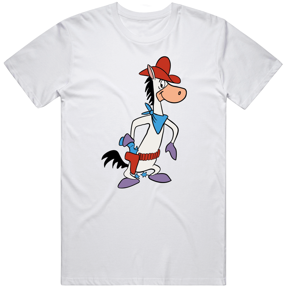Quick Draw Mcgraw Retro Cartoon Character Unisex Soft Cotton tee T Shirt Quick Draw Mcgraw Retro Cartoon Character Unisex Soft Cotton tee T Shirt