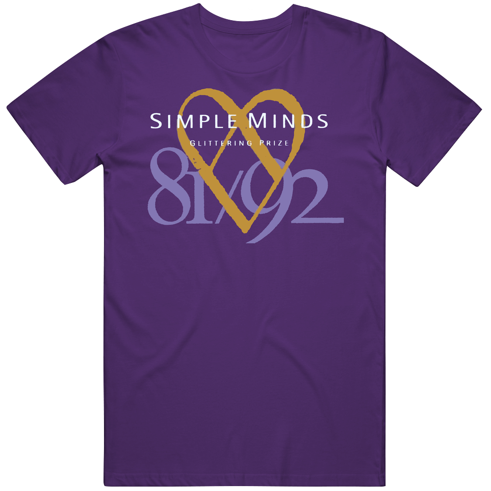 Simple Minds Unisex Soft Cotton tee T Shirt Simple Minds Unisex Soft Cotton tee T Shirt