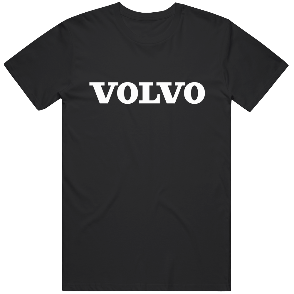 Volvo Black Retro Unisex Soft Cotton tee T Shirt Volvo Black Retro Unisex Soft Cotton tee T Shirt