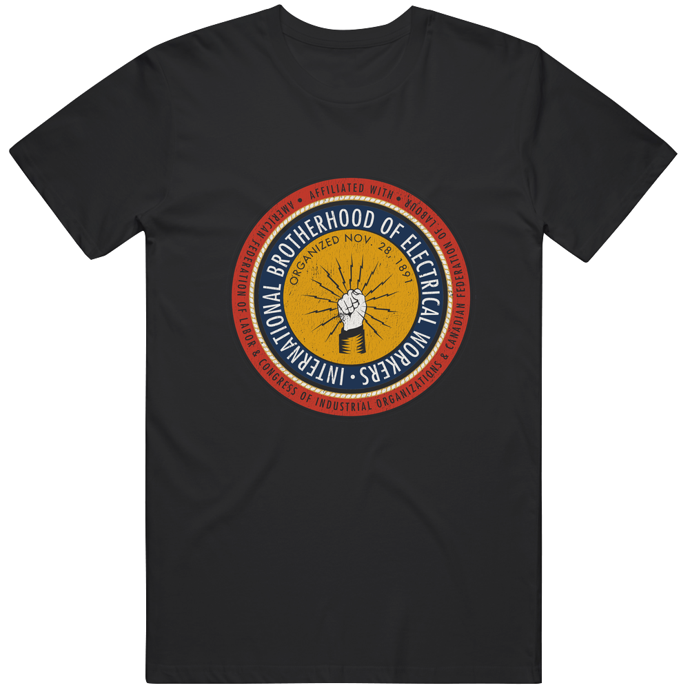 Ibew, T-shirt, Union, Logo, Emblem, Electric, Retro, Workers Unisex Soft Cotton tee T Shirt Ibew, T-shirt, Union, Logo, Emblem, Electric, Retro, Workers Unisex Soft Cotton tee T Shirt