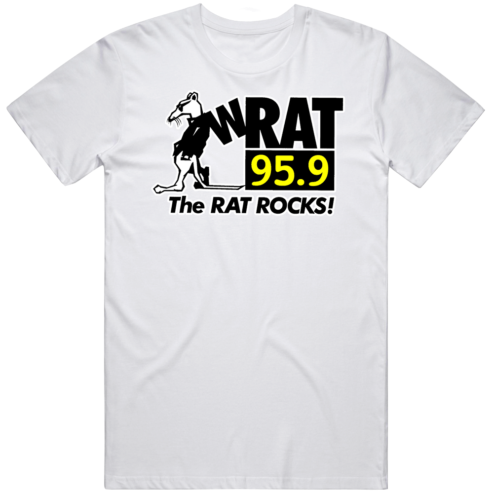 Radio Channel Rat 95.9 The Rat Rock Unisex Soft Cotton tee T Shirt Radio Channel Rat 95.9 The Rat Rock Unisex Soft Cotton tee T Shirt