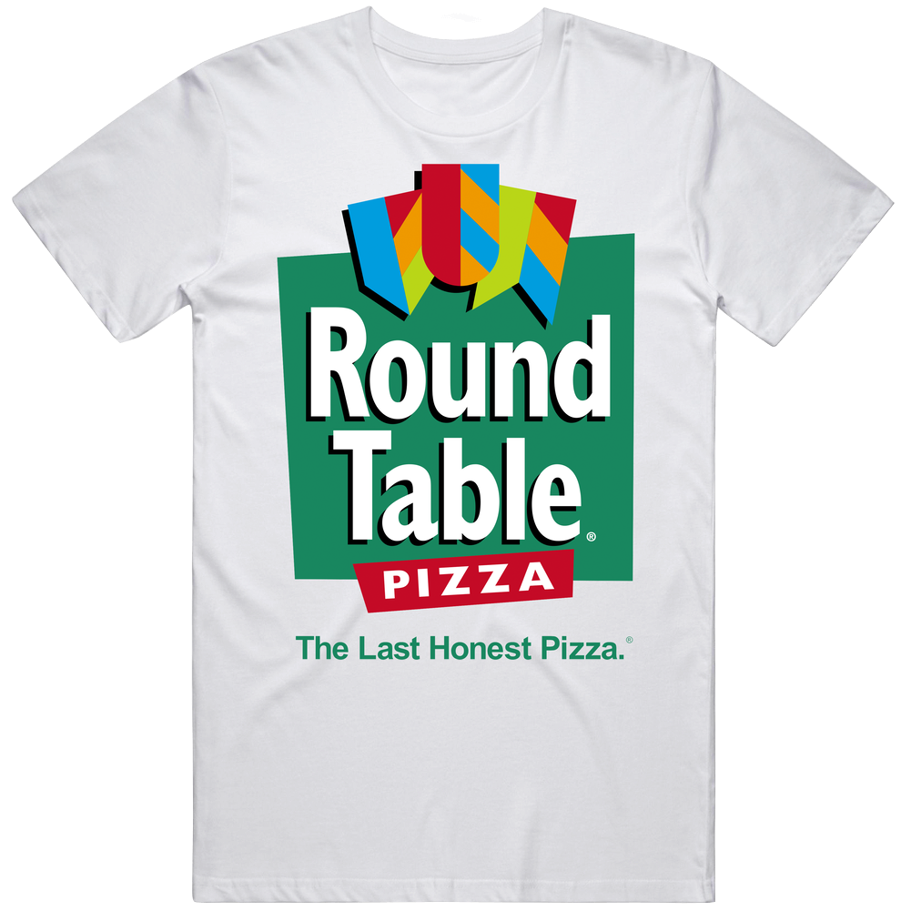 Round Table Pizza Favourite Food Unisex Soft Cotton tee T Shirt
