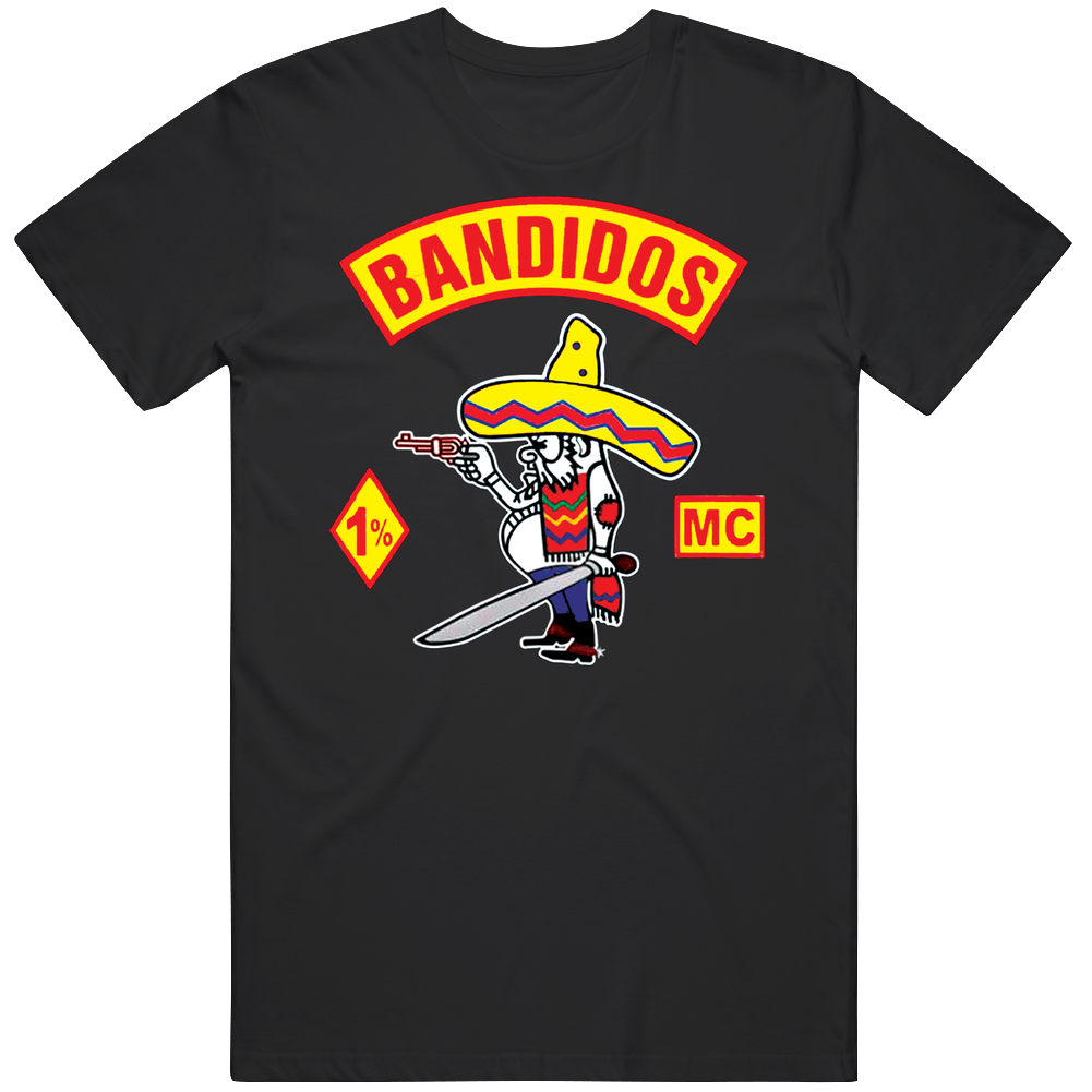 Bandidos Unisex Soft Cotton tee T Shirt Bandidos Unisex Soft Cotton tee T Shirt