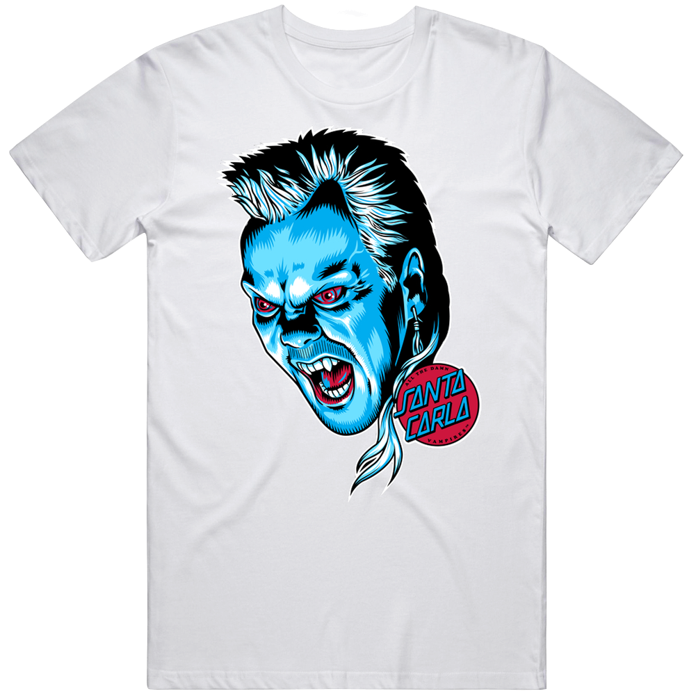The Lost Boys Santa Carla Cruz Parody Vampire Movie Classic Retro Unisex Soft Cotton tee T Shirt The Lost Boys Santa Carla Cruz Parody Vampire Movie Classic Retro Unisex Soft Cotton tee T Shirt