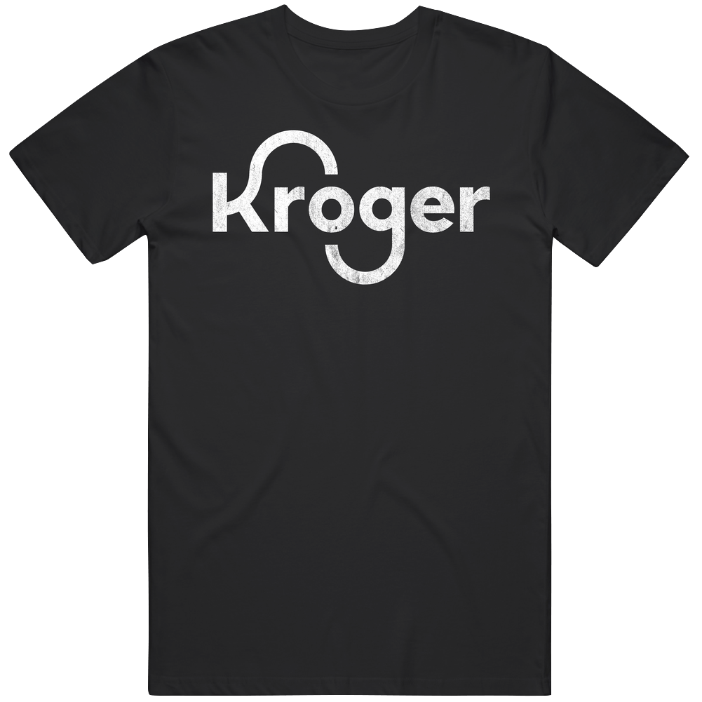Kroger Grocery Store Logo Vintage Grunge Look Unisex Soft Cotton tee T Shirt