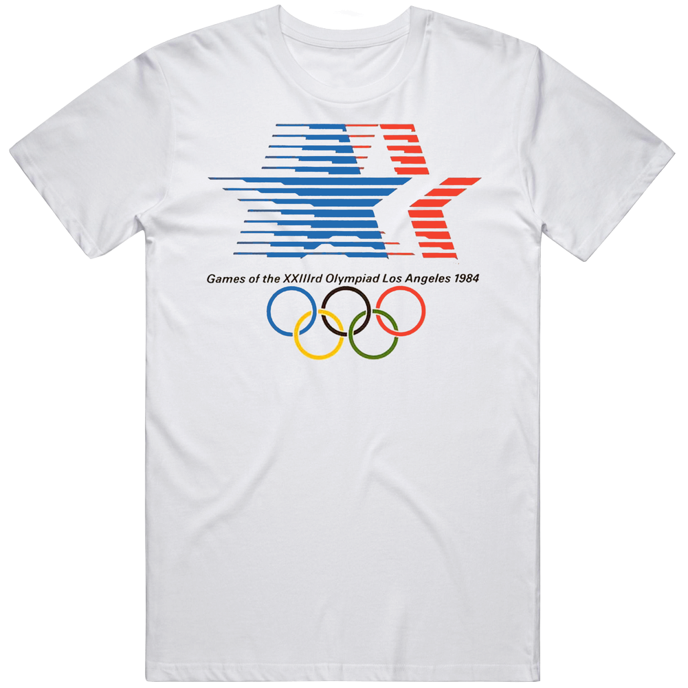 Los Angeles 1984 Summer Olympics Unisex Soft Cotton tee T Shirt Los Angeles 1984 Summer Olympics Unisex Soft Cotton tee T Shirt