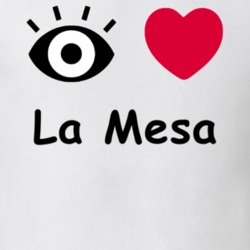 La Mesa I Love La Mesa Custom T Shirt 1043761
