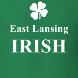 East Lansing My Irish Town East Lansing Custom T Shirt 1045599