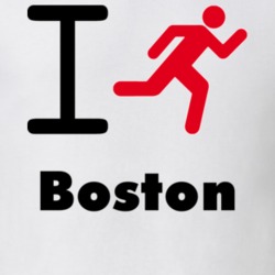 I Run Boston Custom T Shirt 1058004