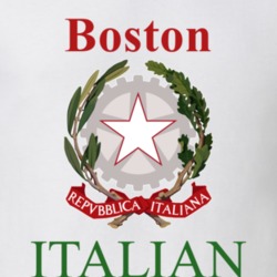 Boston Italian Custom T Shirt 1068684