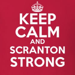 Keep Calm And Scranton Strong Custom T Shirt 1070947
