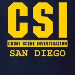 CSI San Diego Crime Scene Investigation TV Show Parody T Shirt 1074754