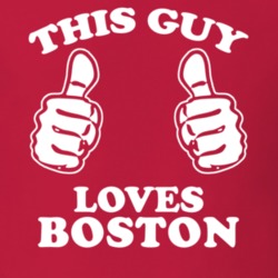 This Guy Loves Boston Custom T Shirt 1082068