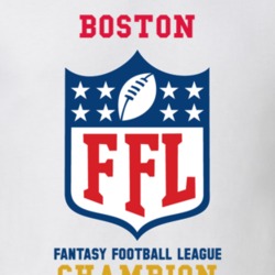 Boston Fantasy Football League Champion T Shirt 1091184