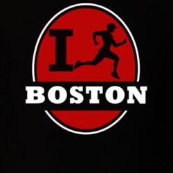 I Run Boston Jogging Running T Shirt 1134077