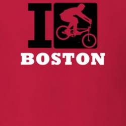 I Cycle Boston Biking Cycling T Shirt 1136692