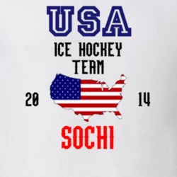 United States USA Ice Hockey Team 2014 Sochi T Shirt 1274136