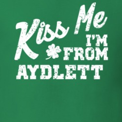 Aydlett North Carolina Kiss Me I'm From City Irish St Patricks Day Pub Crawl T Shirt 27330341