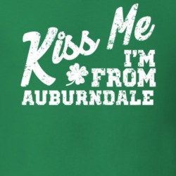 Auburndale Florida Kiss Me I'm From City Irish St Patricks Day Pub Crawl T Shirt 27349933