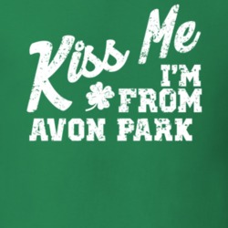Avon Park Florida Kiss Me I'm From City Irish St Patricks Day Pub Crawl T Shirt 27349954
