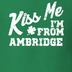 Ambridge Pennsylvania Kiss Me I'm From City Irish St Patricks Day Pub Crawl T Shirt 27366477