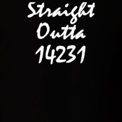 Straight Outta 14231 Buffalo Ny NWA Zip Code Rap Parody T Shirt 2989260