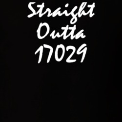Straight Outta 17029 Granville Pa NWA Zip Code Rap Parody T Shirt 2995584