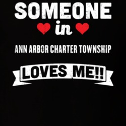 Someone In Ann Arbor Charter Township Michigan Loves Me Funny Cool City T Shirt 32631649