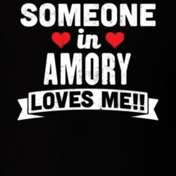 Someone In Amory Mississippi Loves Me Funny Cool City T Shirt 32636099
