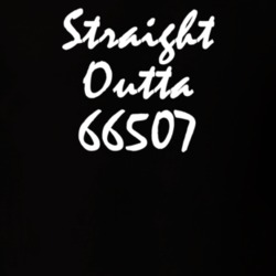 66507 Maple Hill KS Wabaunsee County Zip Code Straight Outta T Shirt 3523428