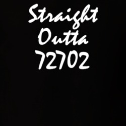 72702 Fayetteville AR Washington County USA Chicago Zip Code Straight Outta T Shirt 3529113