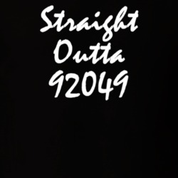 92049 Oceanside CA San Diego County USA Los_Angeles Zip Code Straight Outta T Shirt 3566678