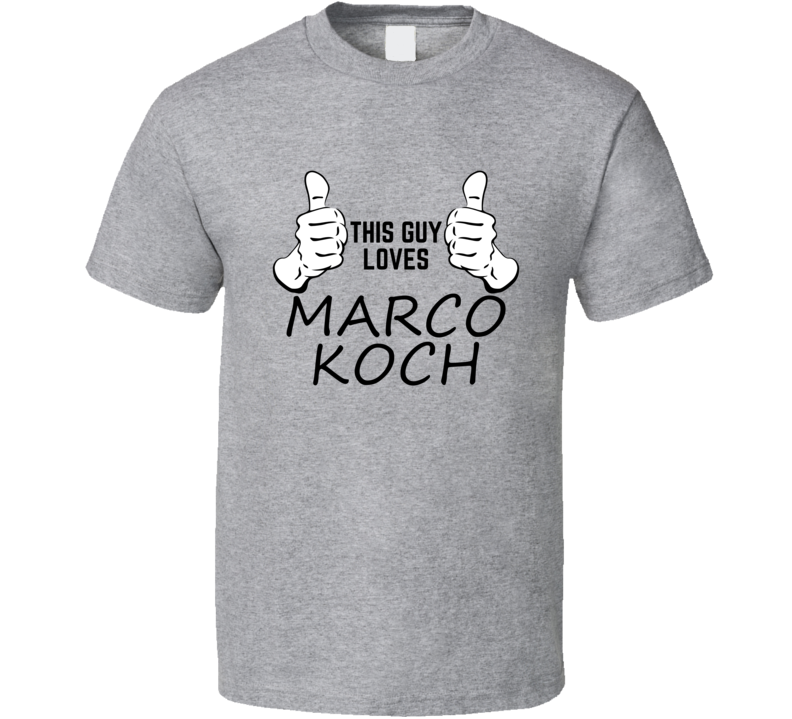 This Guy Loves Marco Koch New York Swim Team Cool Sport Fan Gift T Shi