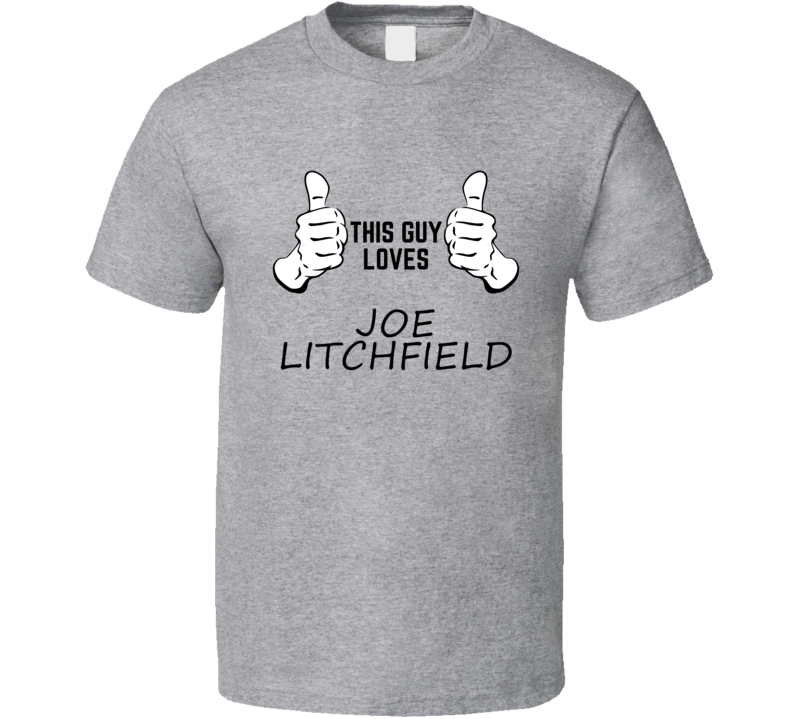 This Guy Loves Joe Litchfield New York Swim Team Cool Sport Fan Gift T