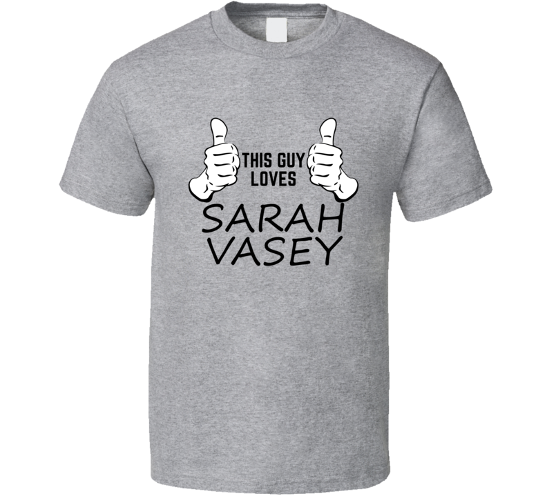 This Guy Loves Sarah Vasey New York Swim Team Cool Sport Fan Gift T Sh