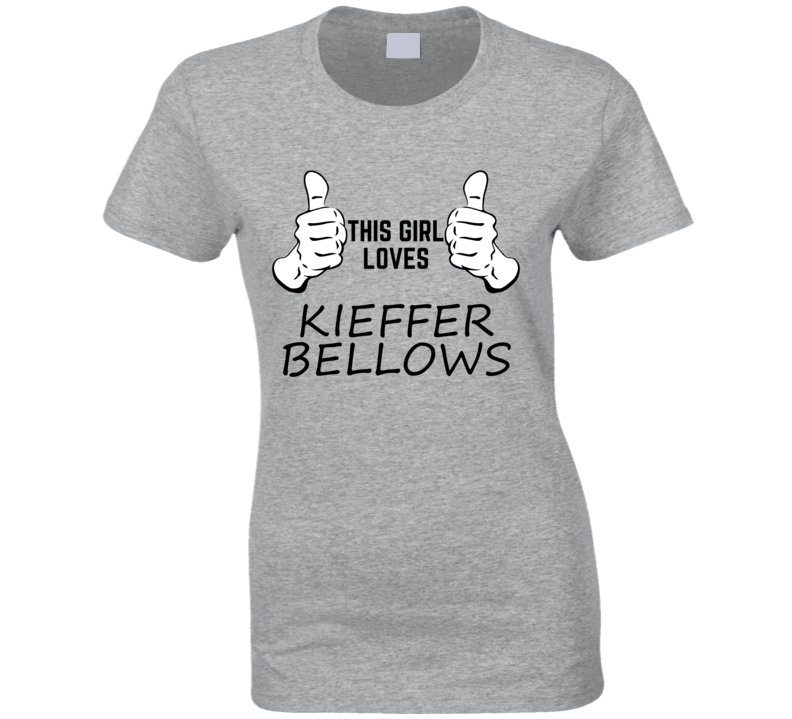 This Gril Loves Kieffer Bellows New York Hockey Player Cool Sport Fan 