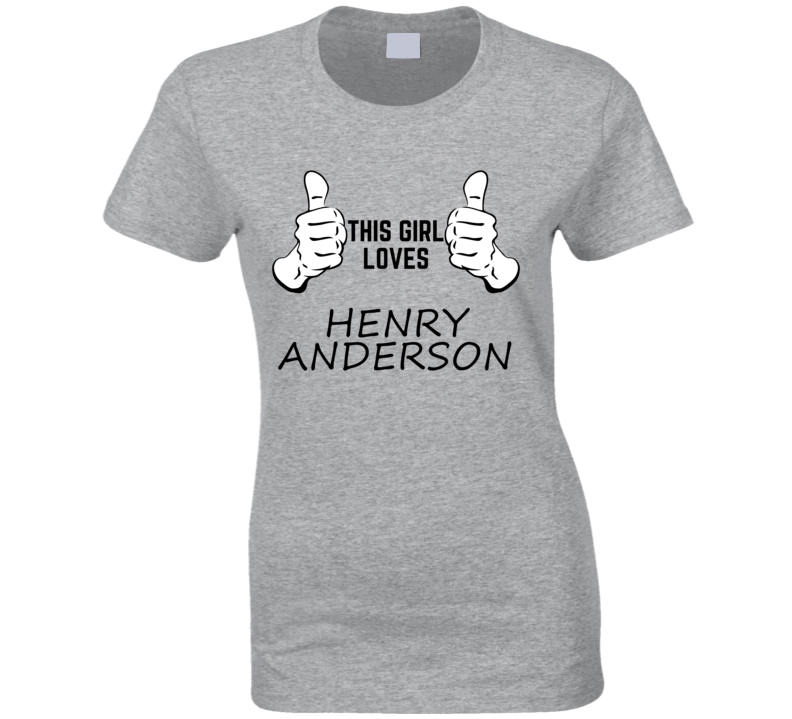This Gril Loves Henry Anderson New York Football Player Cool Sport Fan