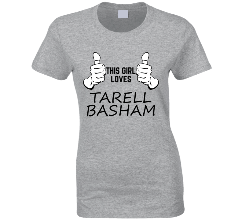 This Gril Loves Tarell Basham New York Football Player Cool Sport Fan 