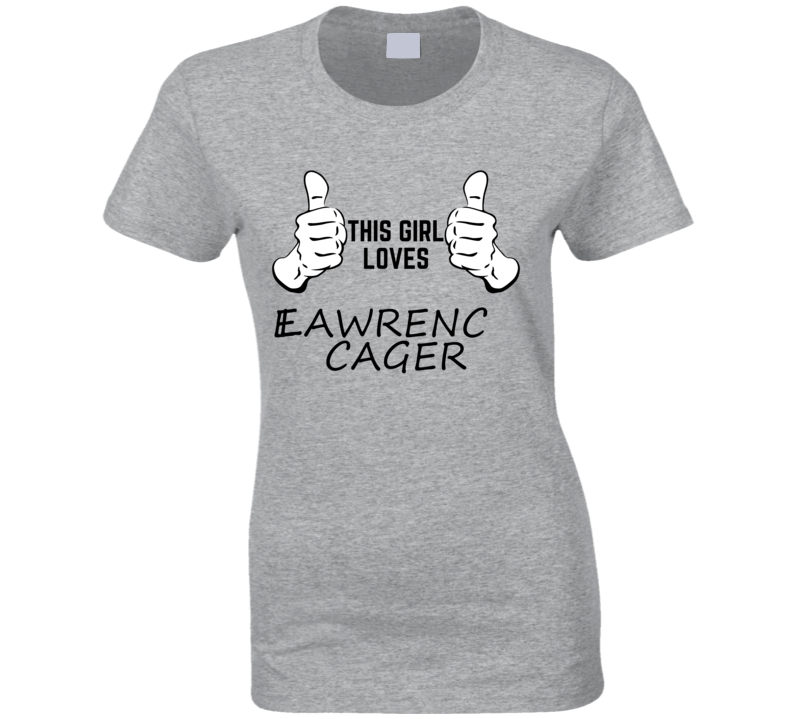 This Gril Loves Lawrence Cager New York Football Player Cool Sport Fan