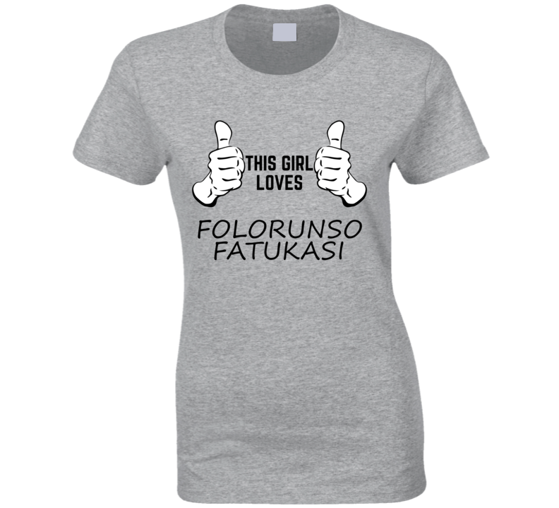 This Gril Loves Folorunso Fatukasi New York Football Player Cool Sport