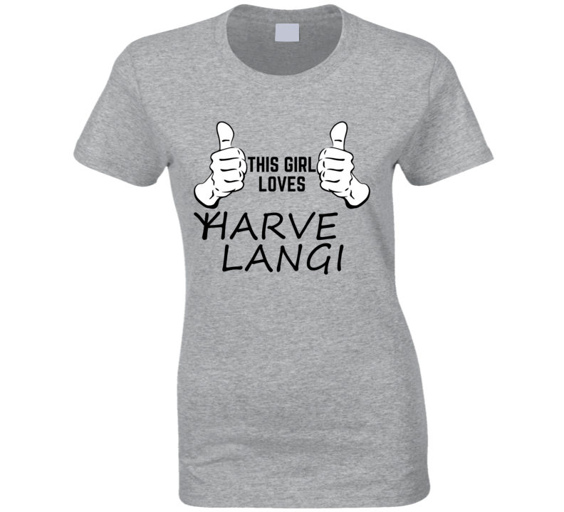 This Gril Loves Harvey Langi New York Football Player Cool Sport Fan G