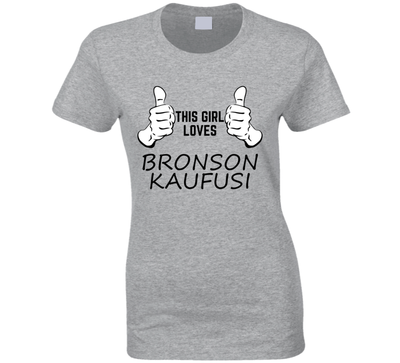 This Gril Loves Bronson Kaufusi New York Football Player Cool Sport Fa