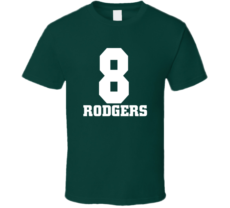 Aaron Rodgers No. 8 New York Football Fan Gift Cool T Shirt