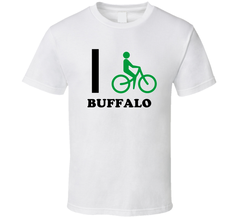 Buffalo Erie County New York State I Love Heart I Bike T Shirt Buffalo Erie County New York State I Love Heart I Bike T Shirt