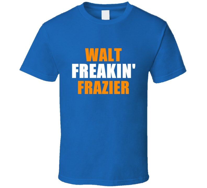 Walt Frazier New York Brooklyn New Jersey Basketball Sports Freakin T Shirt