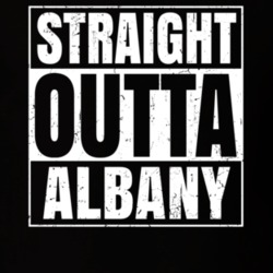 Straight Outta Albany New York City Compton Parody T Shirt 18977644