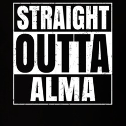 Straight Outta Alma New York City Compton Parody T Shirt 18977886