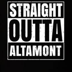 Straight Outta Altamont New York City Compton Parody T Shirt 18977935