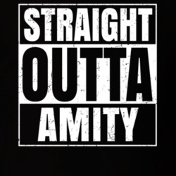 Straight Outta Amity New York City Compton Parody T Shirt 18978355