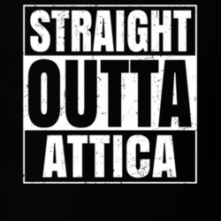 Straight Outta Attica New York City Compton Parody T Shirt 18979066
